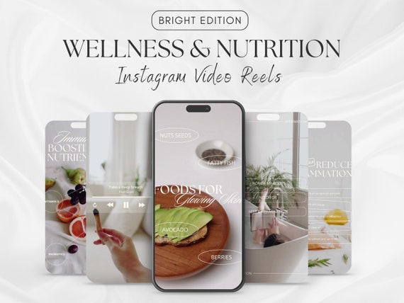 Health Coach | Nutrition Coaching Templates | Mental Wellness | Life Coach | Instagram Reels Bundle | Social Media Marketing |Growth Mindset