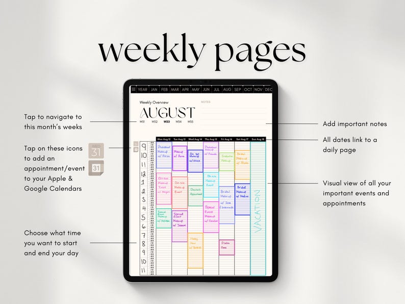 Makeup Artist Planner | Makeup Face Chart | Appointment Planner | Client Tracker | Makeup Artist Forms | Beauty Business |Client Record Book image 6