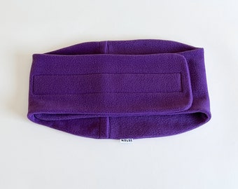 HYLSI hot-water bottle belt Hot-water bottle cover to tie around in purple