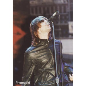 Oasis wall art prints, Liam Gallagher, Oasis live at Murrayfield wall art prints, unique rock print, Oasis kunstdrucke, Rockbands live
