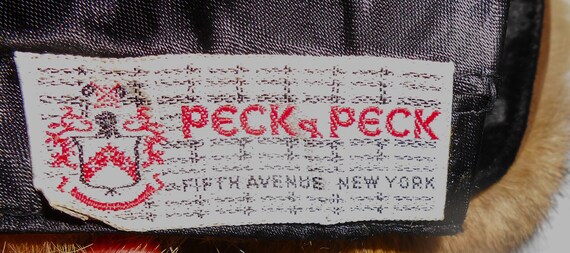 Vintage Peck & Peck Fifth Avenue New York Brown R… - image 6