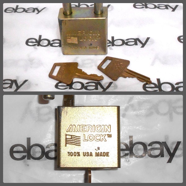3 American Lock USA 5200 Series Military Padlocks With 2 Keys Etsy