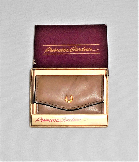 Vintage Princess Gardner Brown Cowhide Leather Key Case Original Box Etsy