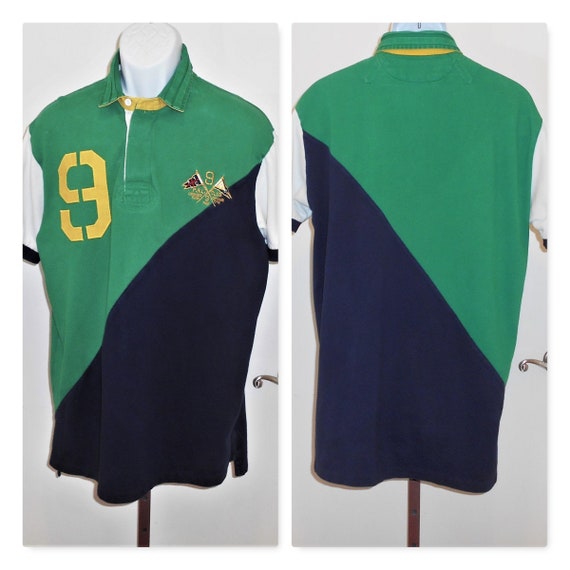 Polo Ralph Lauren Men L 1990's Club Cruise Team Sa