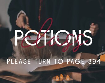 Essential Oils Potions Class