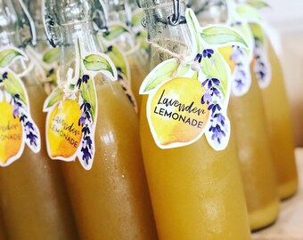 Lavender Lemonade Recipe and Tags