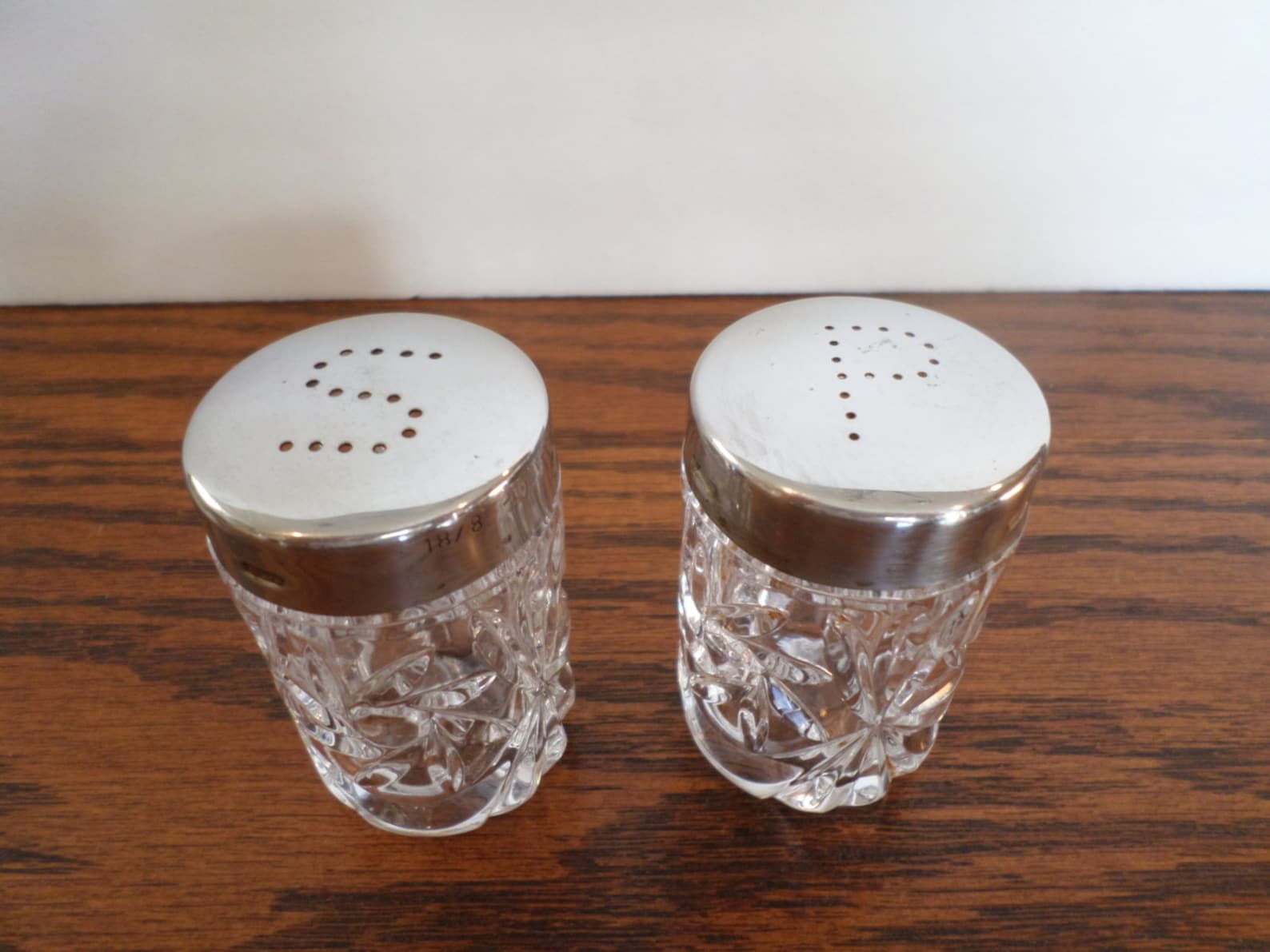 Star of David Glass Salt and