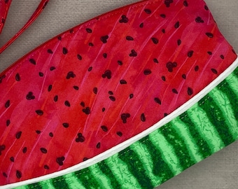 Watermelon Mouse Seeds Wristlet