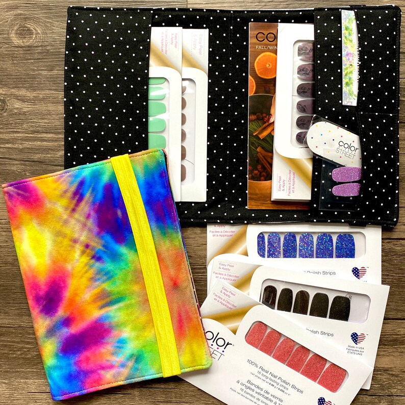 Tie Dye Print Polish Case