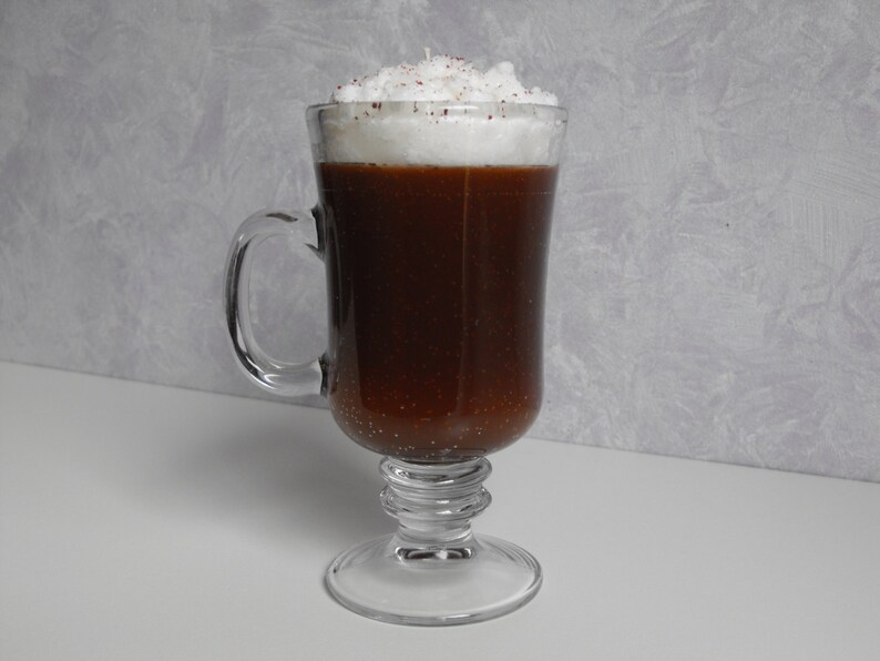 Hot Chocolate Candle with Gel Wax and Paraffin Wax Etsy