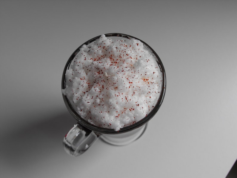 Hot Chocolate Candle with Gel Wax and Paraffin Wax Etsy