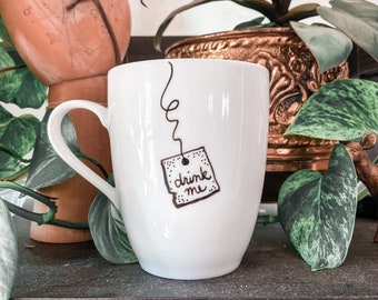 Drink Me Mug ((l’original)) Alice au pays des merveilles