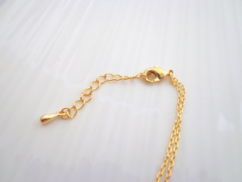 Silver Gold Rose Gold Children's Initial Necklace Etsy