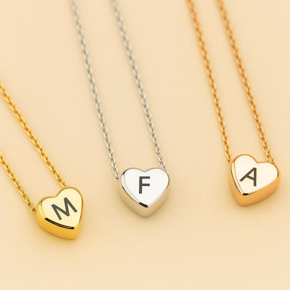 Flower Girl Gift,children's Initial Necklace, Toddler Necklace