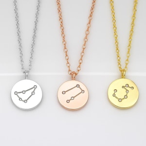 Zodiac Necklace, Zodiac Constellation Choker, Celestial Choker, Zodiac Necklace, Constellation Jewelry, Star Sign Choker Necklace,