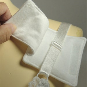 Bra strap padding, medical Port bra strap padding, chemo port, Heart, scar padding, pacemaker bra padding, seatbelt padding