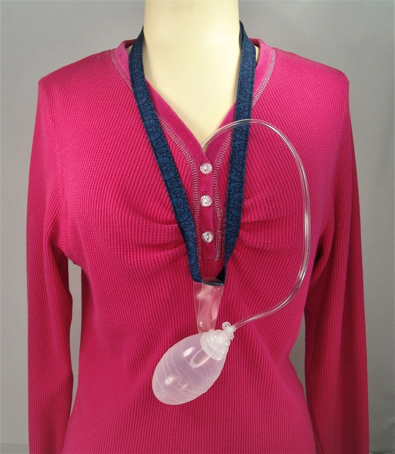 Shower Drain Bulb Lanyard Optional Tube Clip Mastectomy Etsy