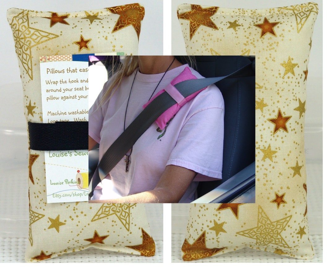 Seat Belt Pillow for Medical Ports, Port or Pacemaker Seat Belt Padding