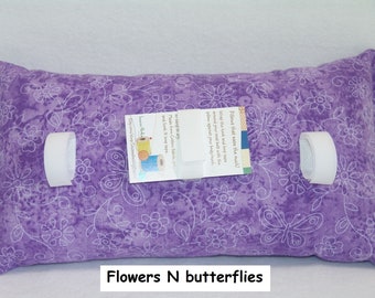 Abdominal or chest Seatbelt pillow, Surgery Gift, Hysterectomy pillow,  Endometriosis , Ostomy, Ovarian Cancer, Colon Cancer, Purples