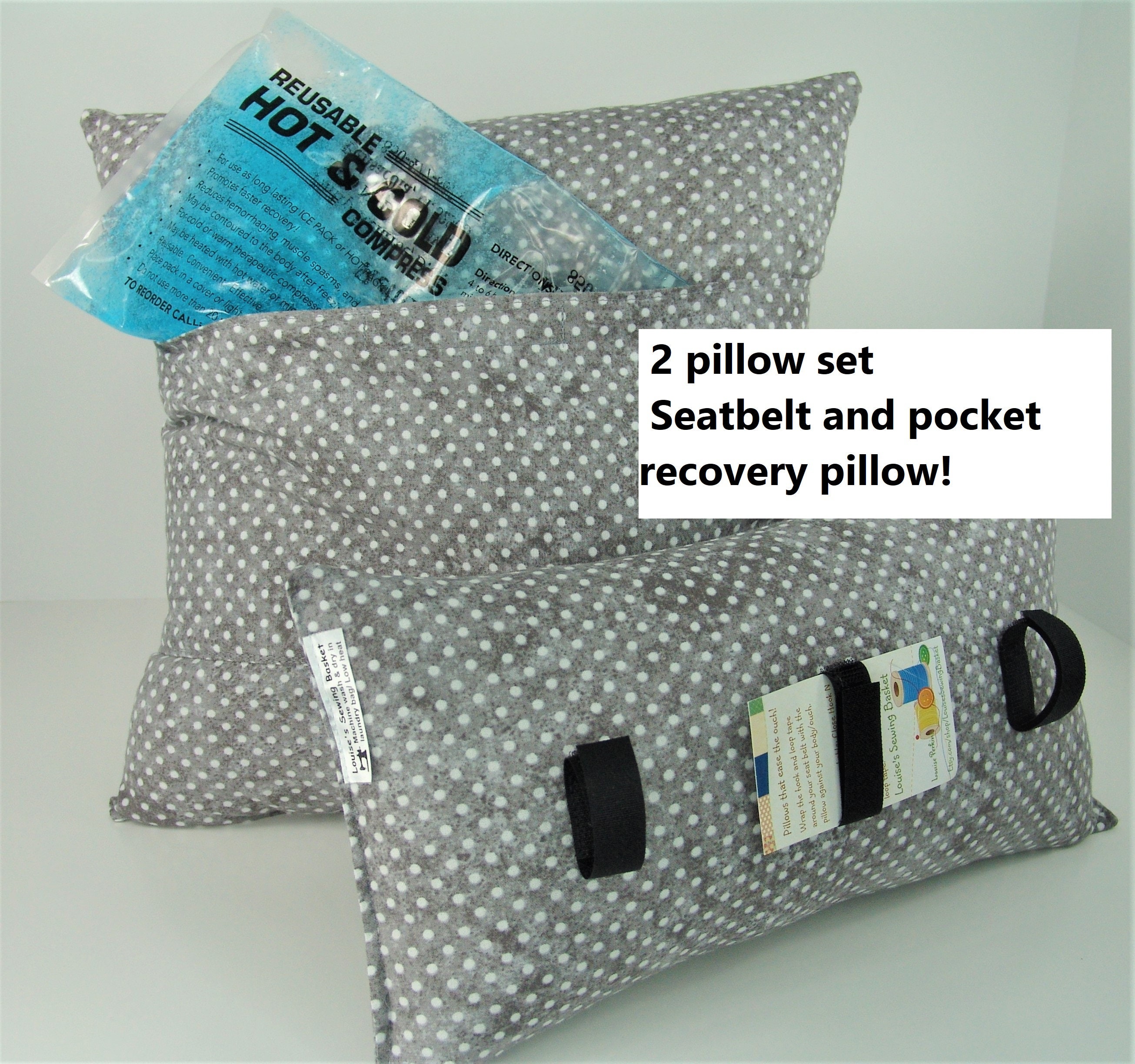 Hysterectomy Pocket Pillow Gift Set Cold/hot Pack Pocket 