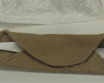 Shoulder Bra Strap Padding 2" wide, Pacemakers, Chemo Ports, Implanted Devices, Port Bra Strap Cushion, Faja bra strap padding, Set of 2