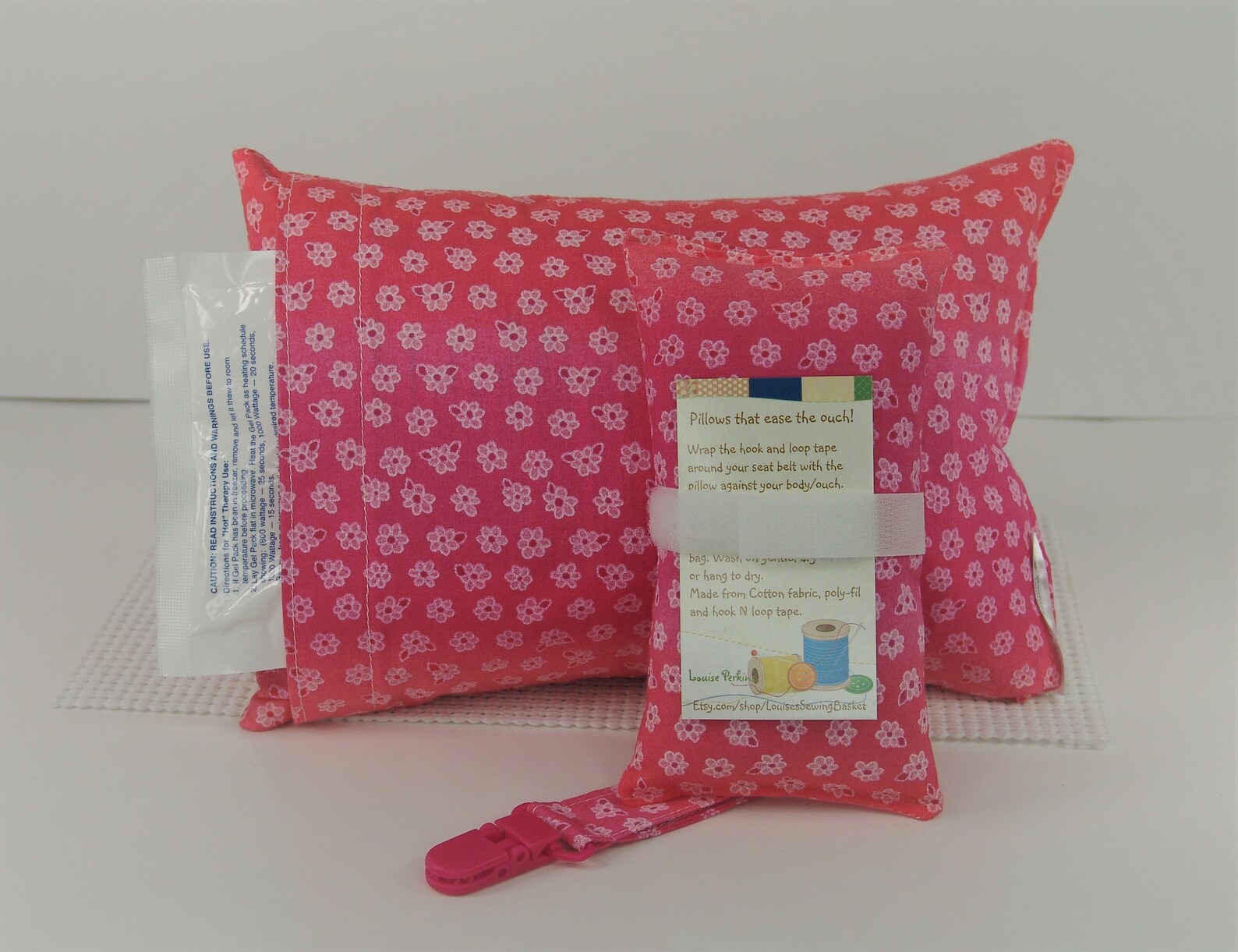 Mastectomy Pillow Breast Cancer Pillow With Hot/ Cold Pocket Etsy