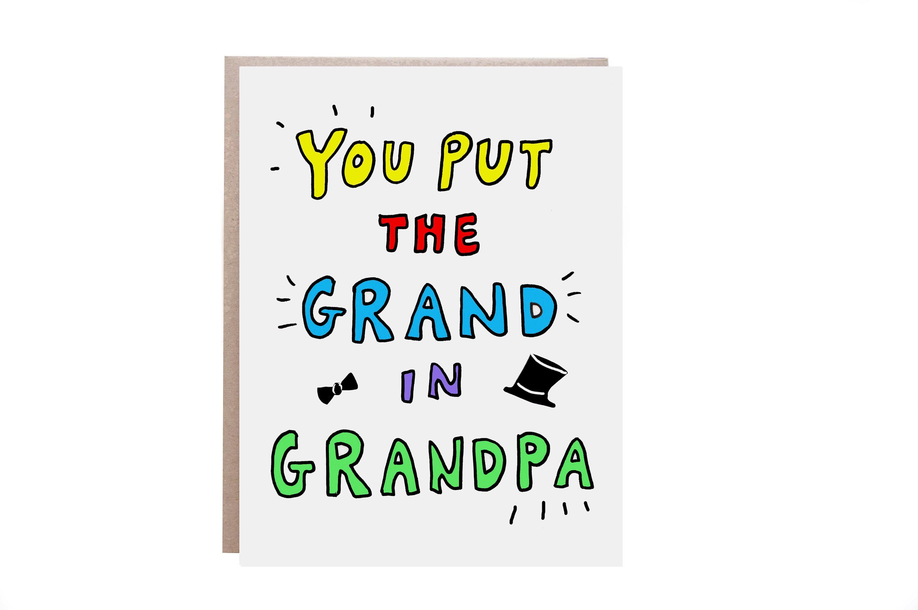 Fathers Day for Grandpa Grandpa Card Fathers