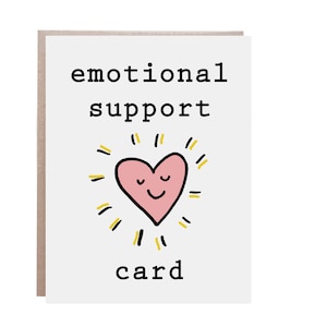 Steunkaart, emotionele steun, vriendenkaart, hier voor jou, kaart voor sociale afstand