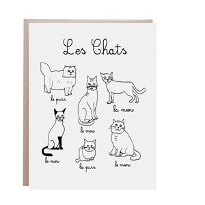 Carte Les Chats, Carte Chat, Chat, Carte Maman Chat