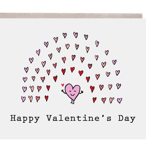Valentinstag, Valentinstag Karte, Liebeskarte, Freund Valentinstag, Regenbogen Valentinstag