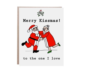 Love Christmas Card, Christmas Card, For Husband, For Wife, For Boyfriend For Girlfriend