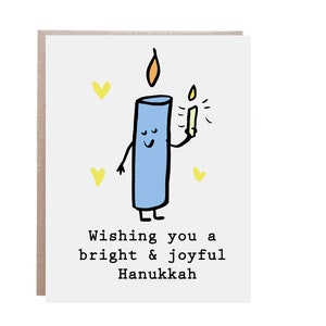 Hanukkah Karte, Chanukah Karte, Süße Hanukkah Karte, Lustige Hanukkah Karte