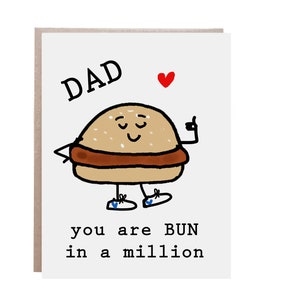 Papa Schuhe, Papa Sneakers, Burger Karte, Vatertagskarte, lustige Vatertagskarte, One in a Million Dad