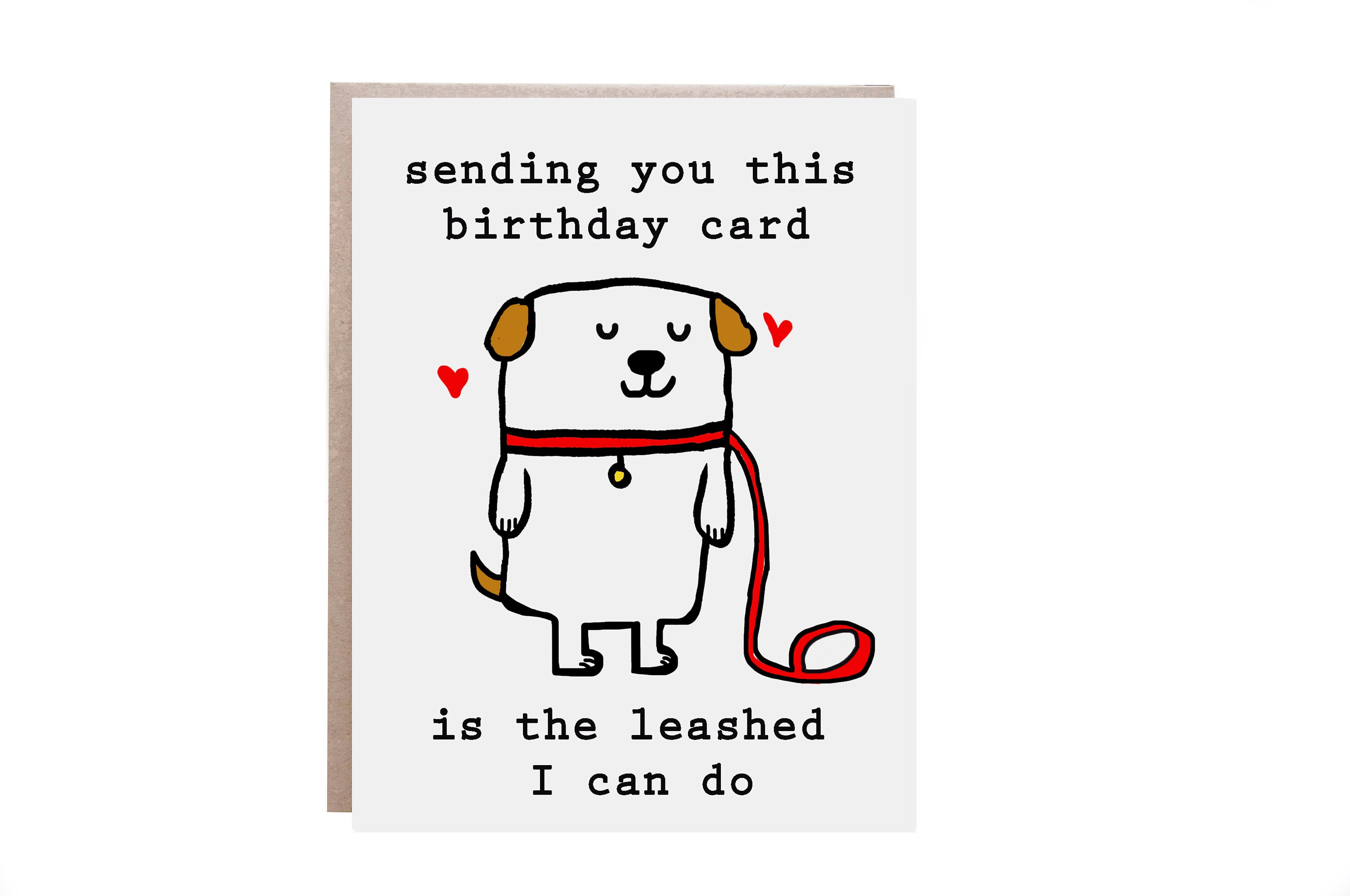 Funny Birthday Card Dog Birthday Card Dog Card Etsy