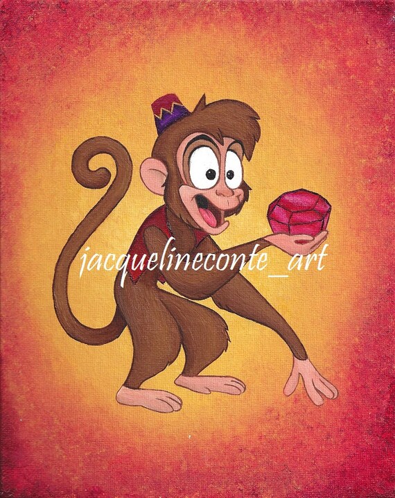 Abu Disney's Aladdin Painting PRINT -  Canada