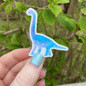 Dinosaur Sticker - Brachiosauros - Vinyl Weatherproof Sticker - 2 or 3 inches