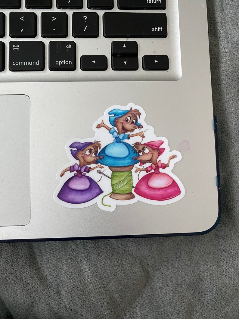 Cinderella’s Girl Mice - Vinyl Sticker or Magnet - Etsy