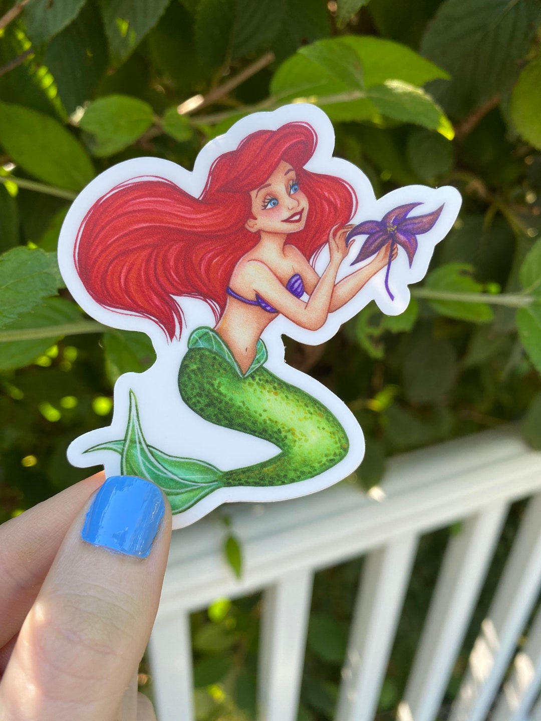 Disney’s the Little Mermaid - Ariel Vinyl Sticker - 3 Inch - Etsy