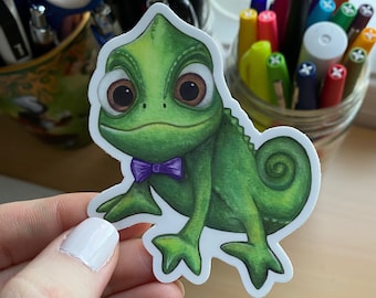 Disney’s Tangled - Pascal Chameleon - Vinyl 3 inch Sticker