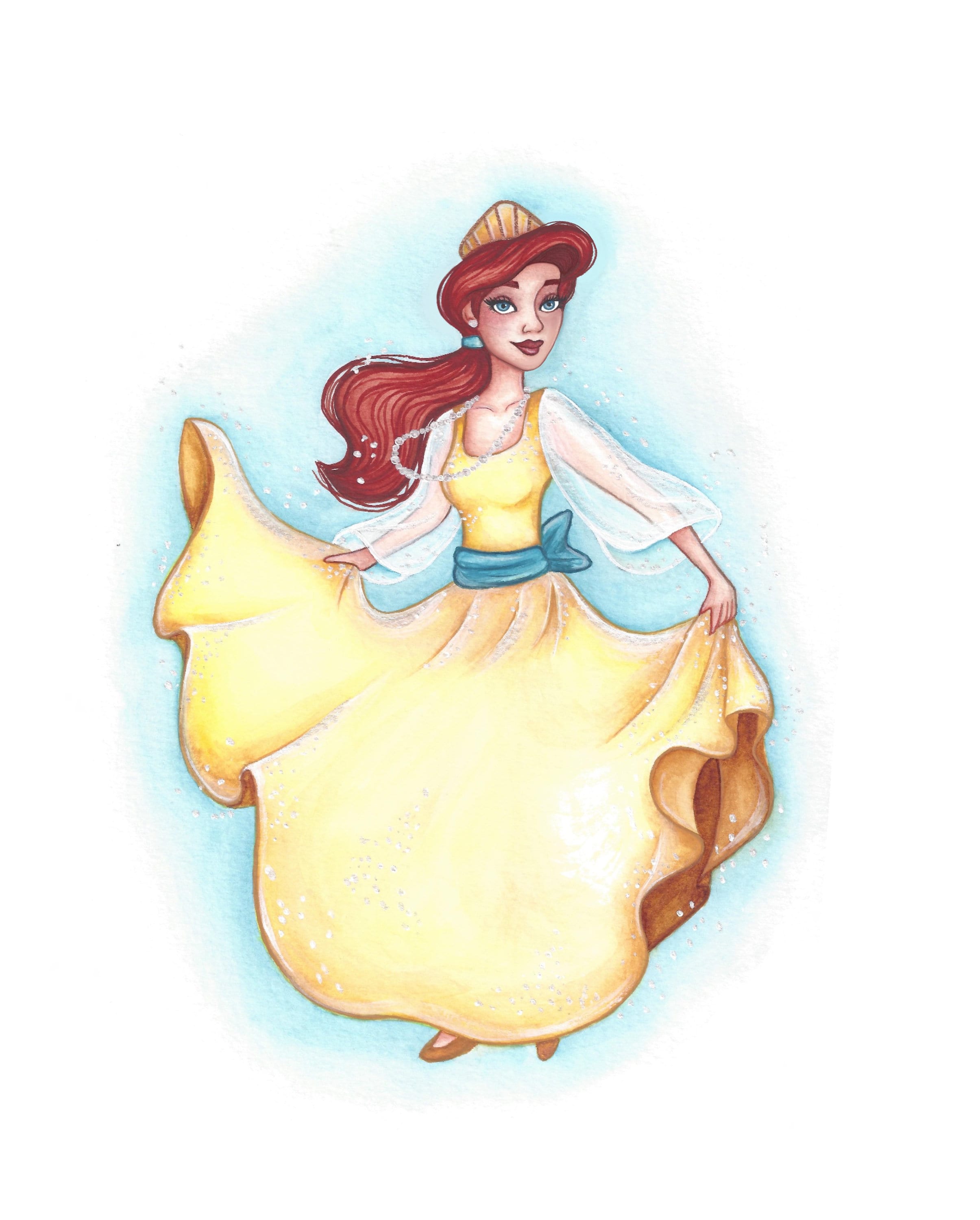 open lace back dress Princess Anastasia Cosplay Dress Anastasia Costume adult – Mermaidcosplay main image 1