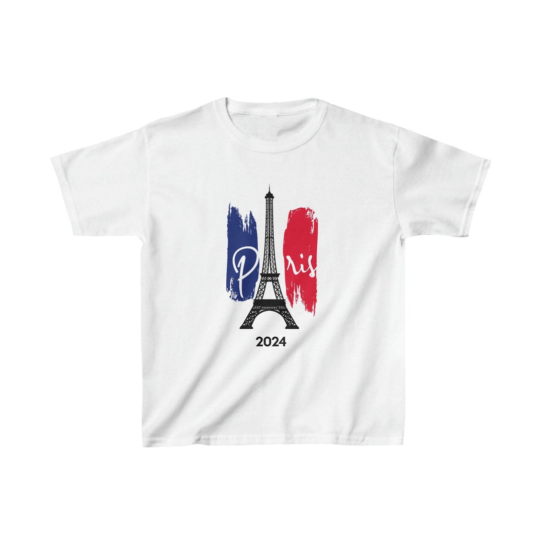 Paris Olympics 2024 Kids Tee Olympics Child Shirt Paris Etsy