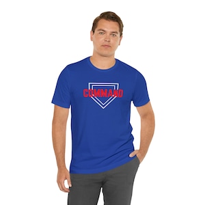 Plate Command Baseball Pitcher Unisex Jersey Short Sleeve Tee Home Plate Hitter Batter