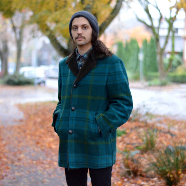 Vintage 1970s Mens Pendleton Tapestry Jacket -Size Medium-