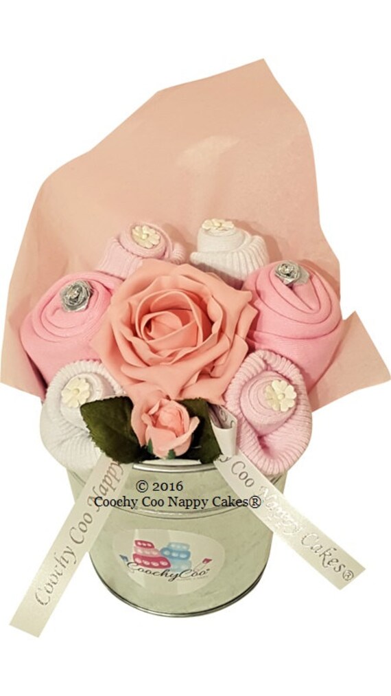 baby girl clothes bouquet