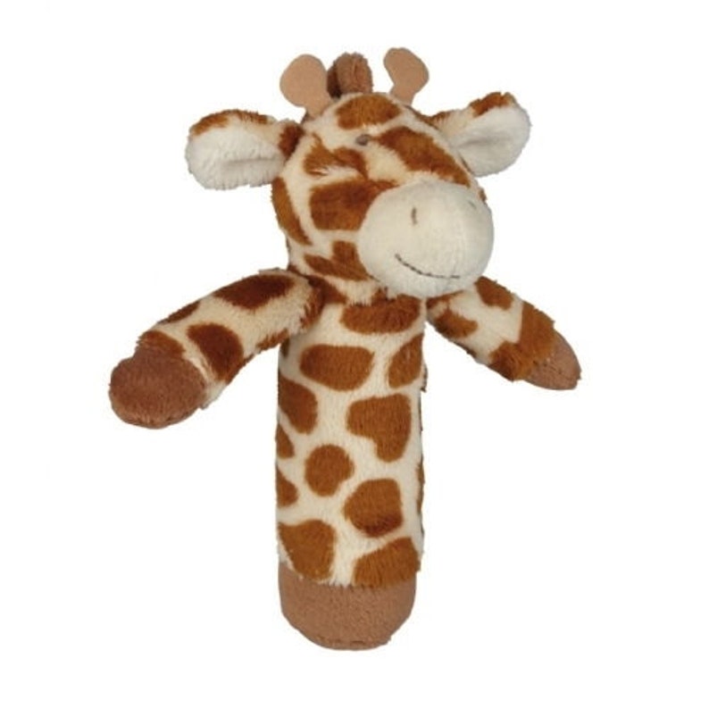 Unisex Baby Gift Giraffe Rattle Nappy Cake Etsy