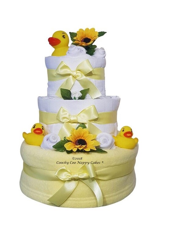 baby gift nappy cake