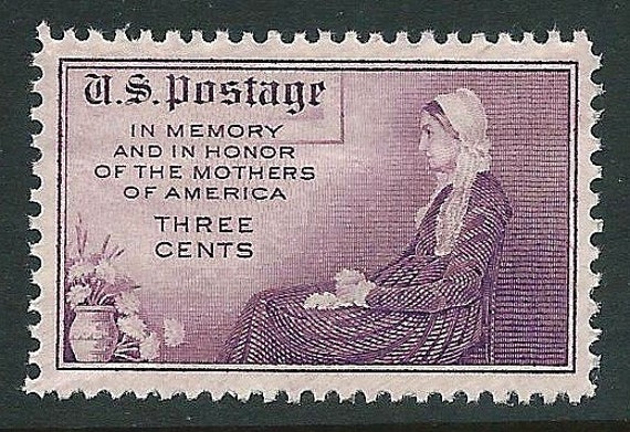 Vintage Unused US Postage Stamp 3c MOTHER's DAY stamp of 1934.. Pack of 10