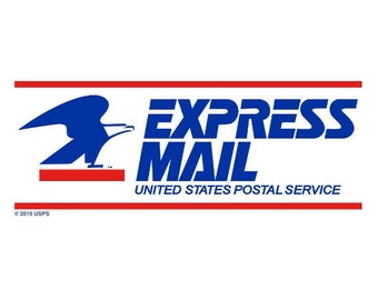 EXPRESS MAIL shipping upgrade for Domestic U.S. orders