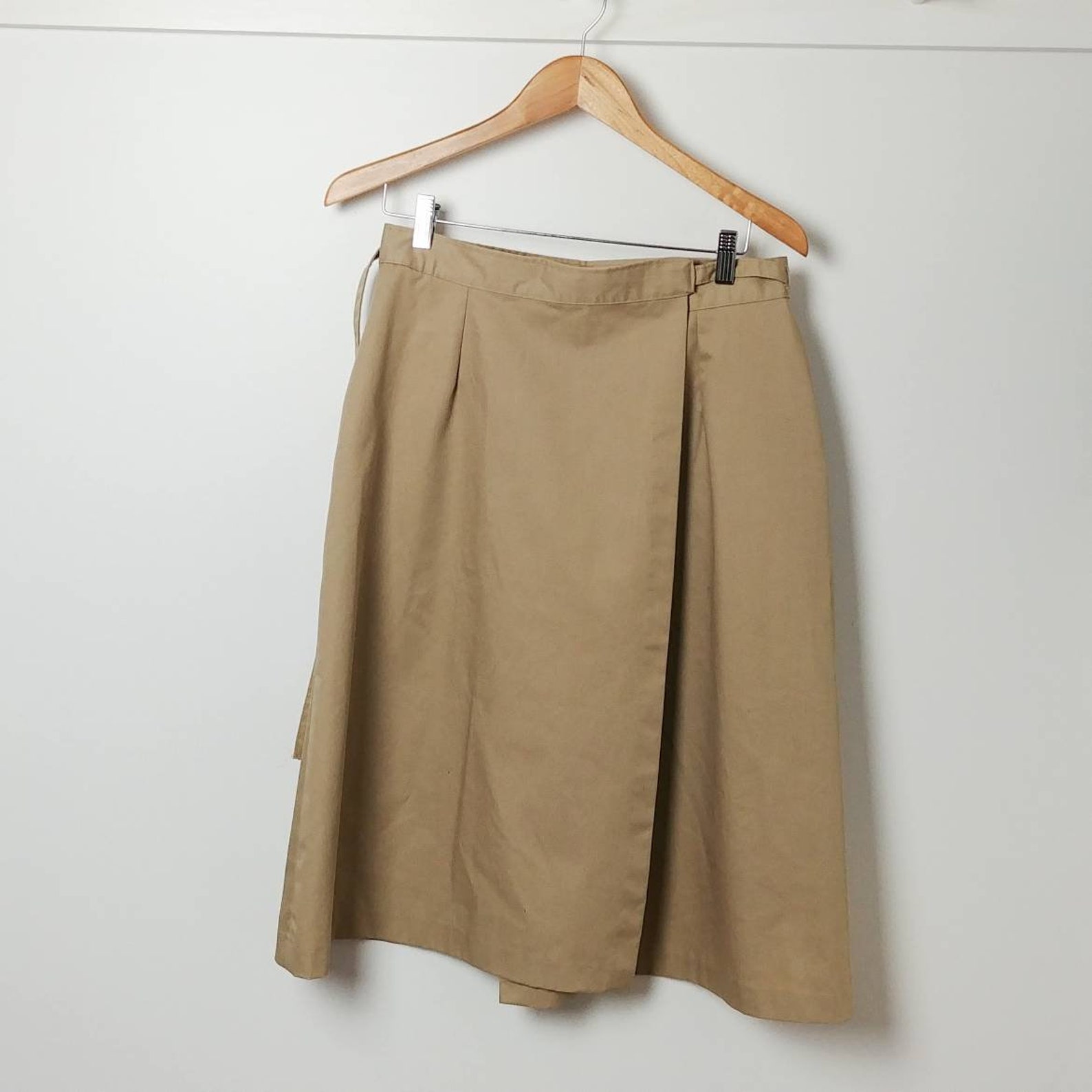 Wrangler Wrap Skirt Khaki | Etsy
