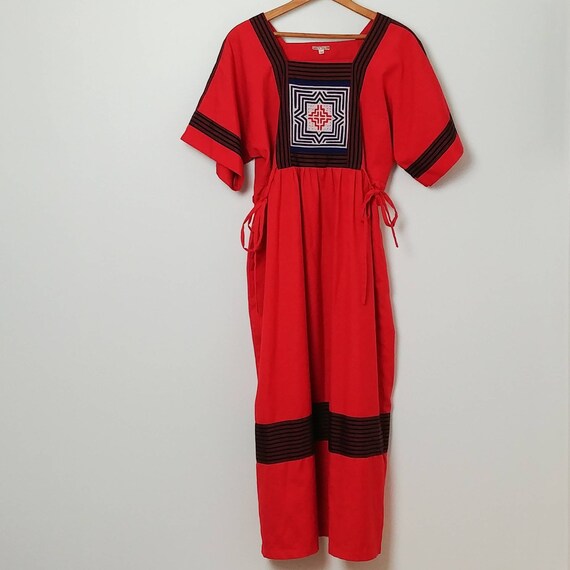 Vintage red dress Thailand - image 2